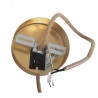 Suspension dorée et câble corde - Luminaires - lalaome
