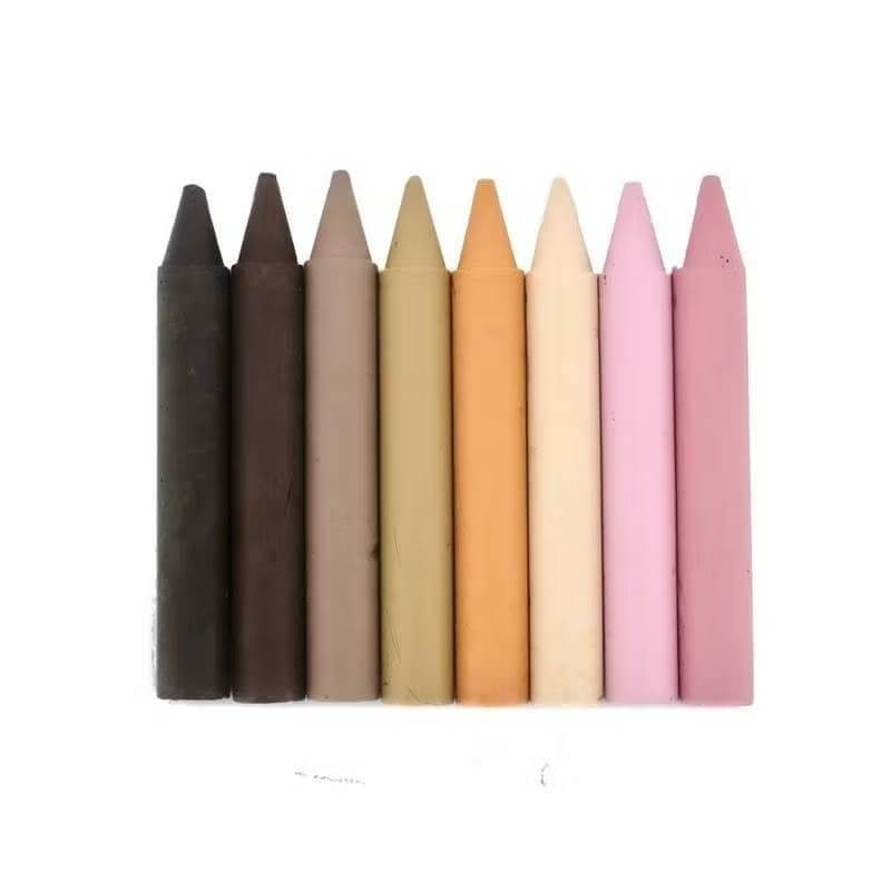 Crayons de cire "nuances de peau" - Jeux / Jouets - lalaome