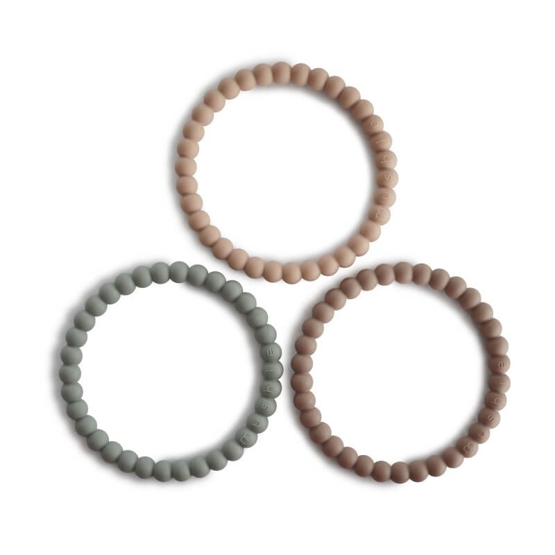 Lot 3 bracelets silicone (sage/tuscany/dese) - Mode et accessoires - lalaome