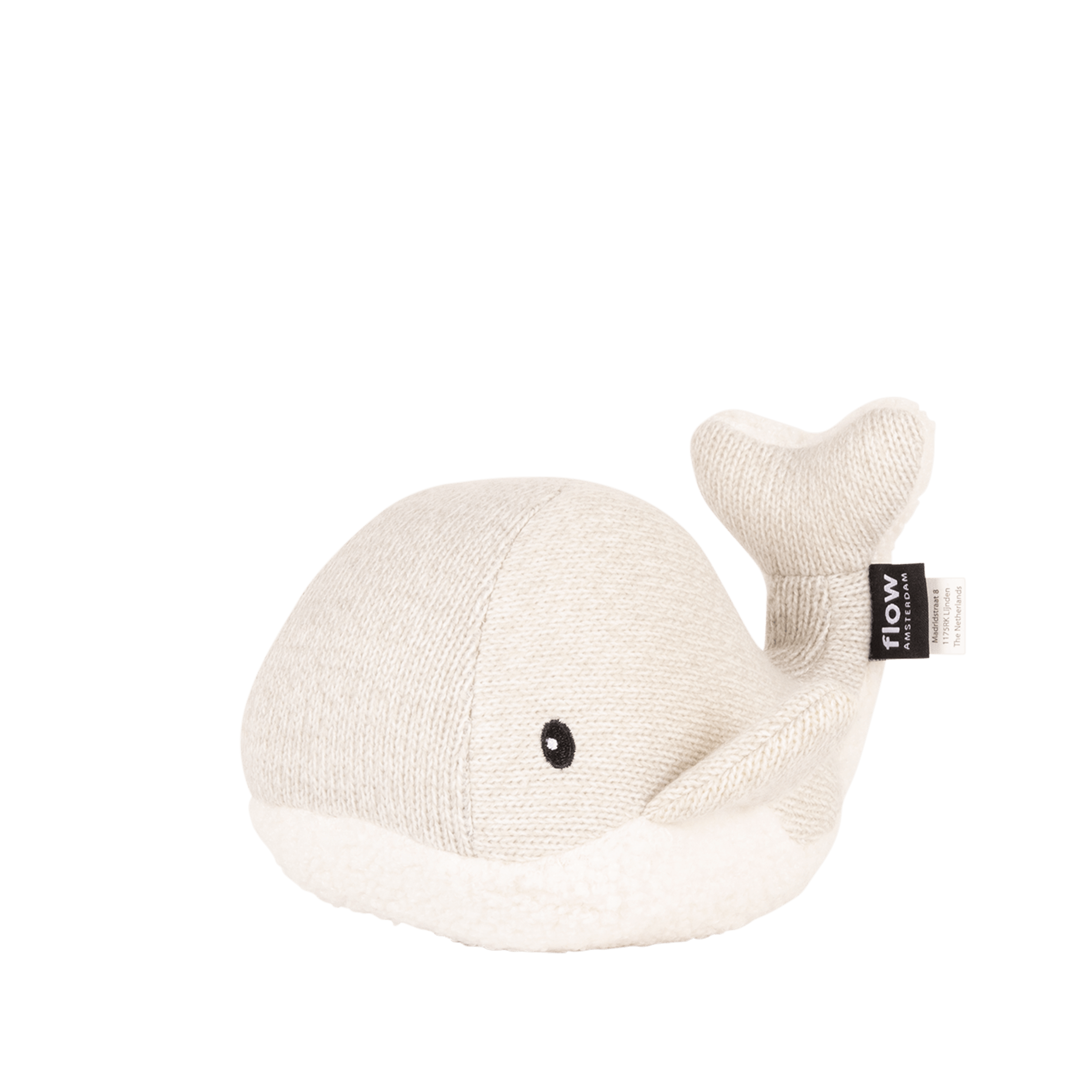 Peluche bruit blanc baleine Moby vert d'eau (21 cm) : FLOW