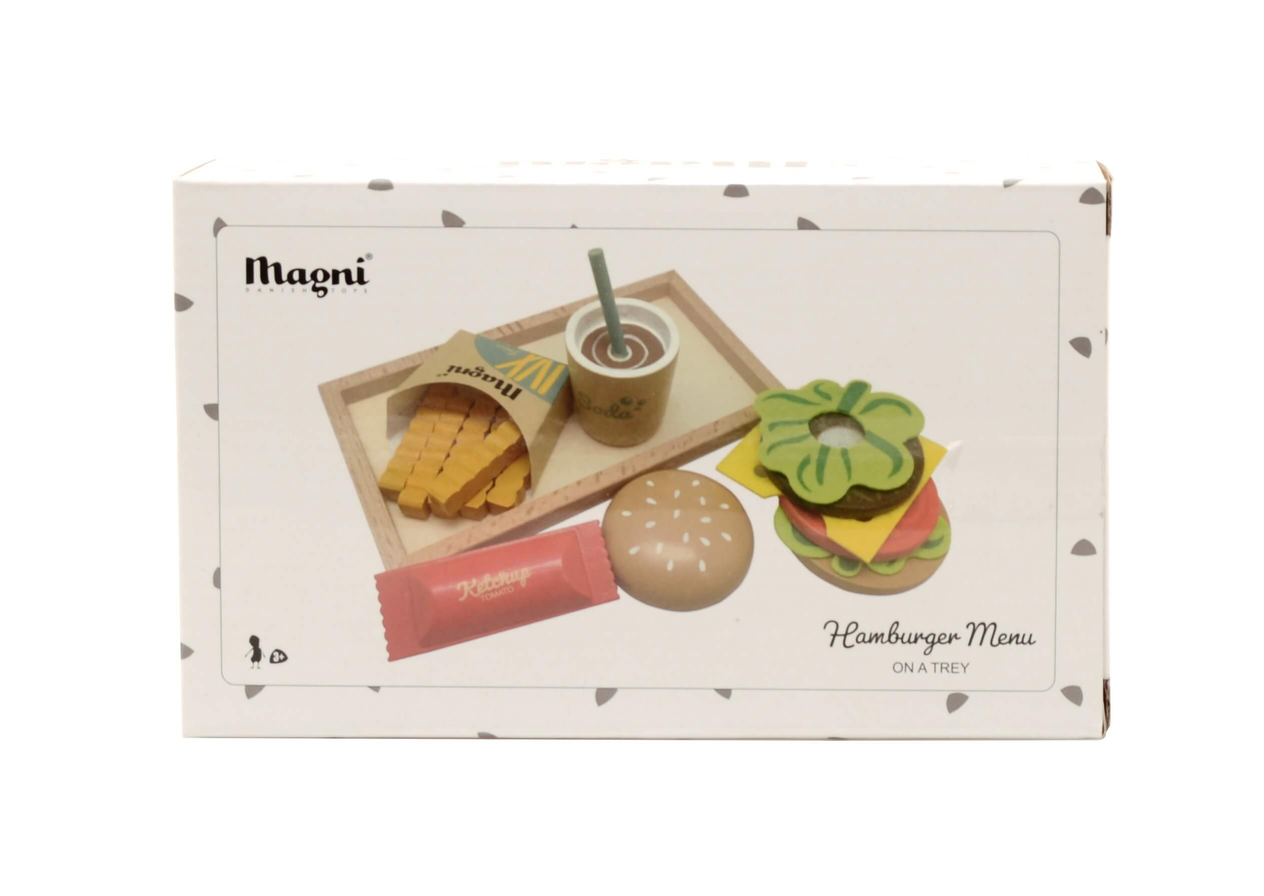 Acheter Set burger à assembler - aliments en bois pour dinette En ligne